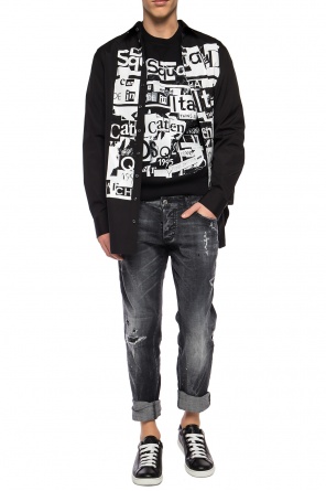 Bluza z nadrukowanym wzorem, zdjęcie 2 Bluza z nadrukowanym wzorem od Dsquared2